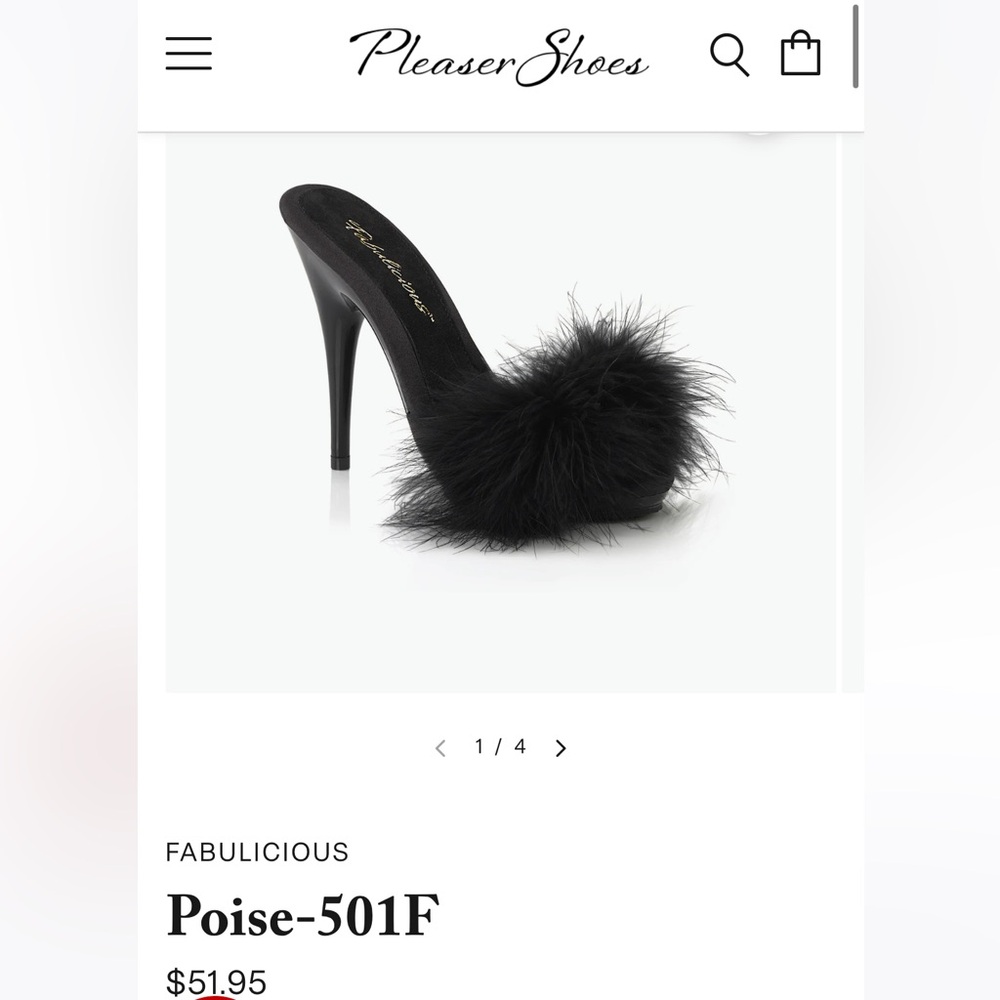 Size 6 heels by Fabulicious by Pleaser